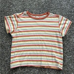 Billabong striped crop top